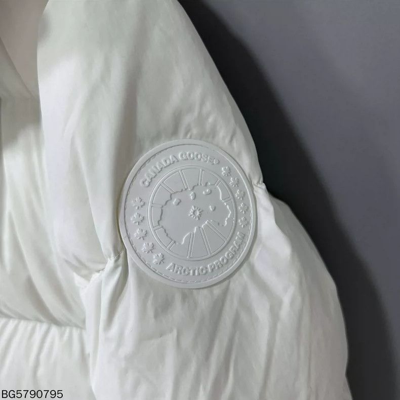 Canada Goose Canada Goose White Long Down Jacket Size L / US 10 / IT 46 - 7 Thumbnail