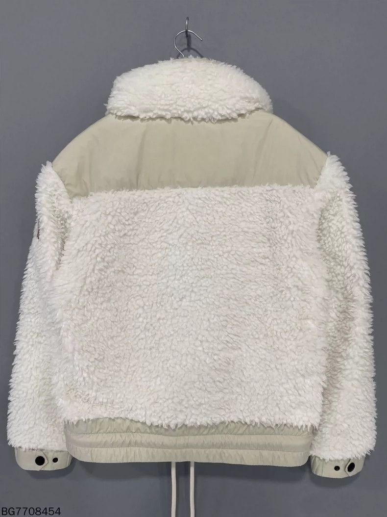 Moncler Moncler White Teddy Down Jacket Size M / US 6-8 / IT 42-44 - 3 Thumbnail