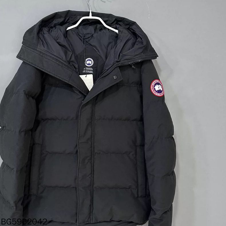 Canada Goose Black Canada Goose Hooded Down Jacket Size L / US 10 / IT 46 - 2 Thumbnail