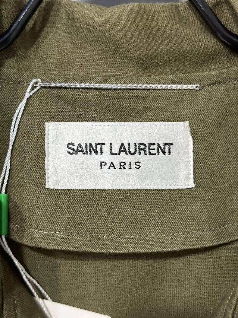 Saint Laurent Paris Saint Laurent Paris Toggle Coat Size L / US 10 / IT 46 - 4 Thumbnail