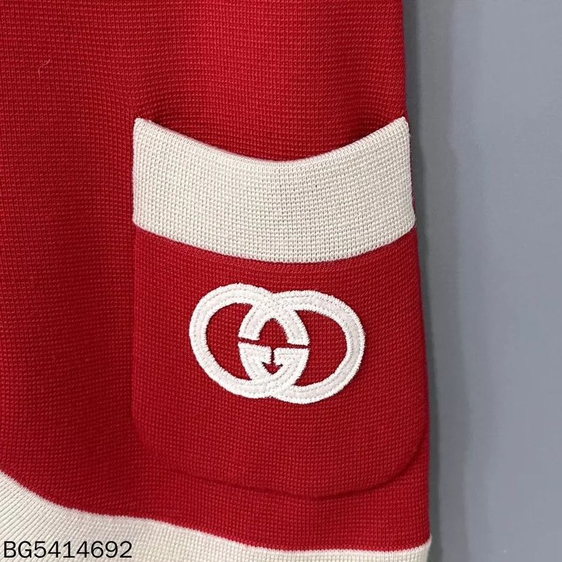 Gucci Gucci Red Logo Button Knit Cardigan Size XS / US 0-2 / IT 36-38 - 4 Thumbnail