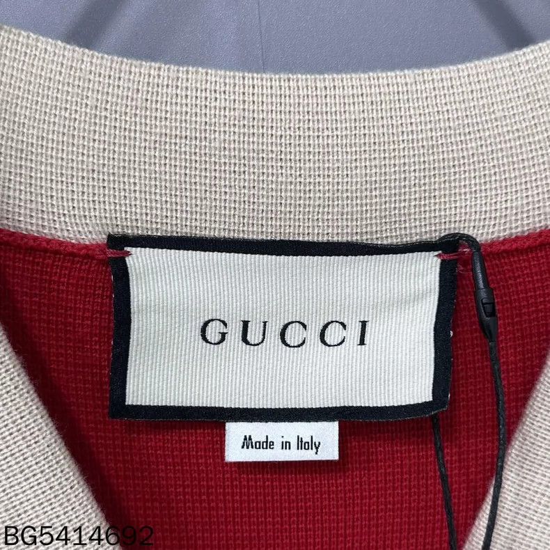 Gucci Gucci Red Logo Button Knit Cardigan Size XS / US 0-2 / IT 36-38 - 5 Thumbnail