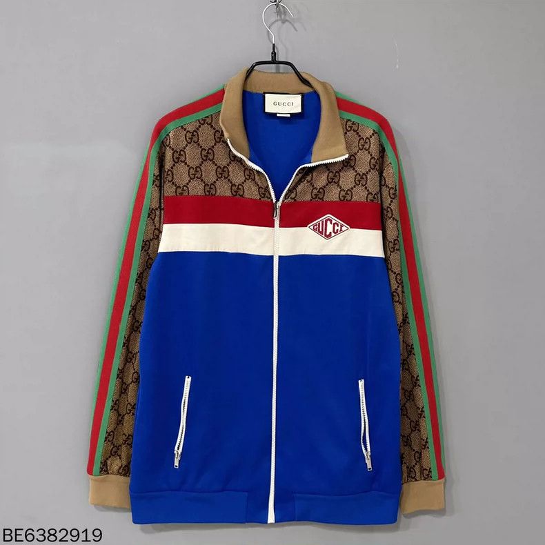 Gucci Gucci Spliced Logo Print Jacket Size XXL / US 16-18 / IT 52-54 - 2 Thumbnail