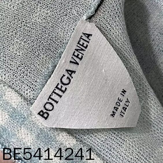 Bottega Veneta Bottega Veneta Blue Check Long Sleeve Top Size S / US 4 / IT 40 - 5 Thumbnail