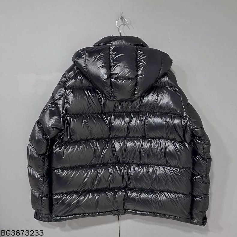 Moncler Moncler Maya Black Hooded Down Jacket Size M / US 6-8 / IT 42-44 - 3 Thumbnail