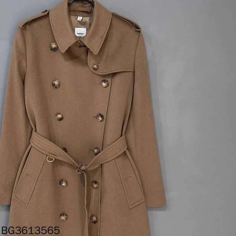 Burberry Burberry Camel Cashmere Belted Coat Size M / US 6-8 / IT 42-44 - 2 Thumbnail