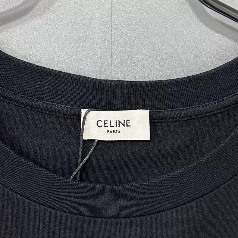 Celine Paris Logo Short Sleeve T-Shirt
