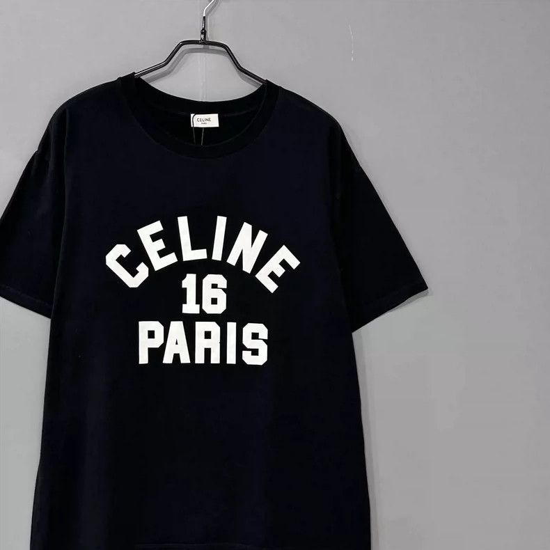 Celine Paris Logo Short Sleeve T-Shirt