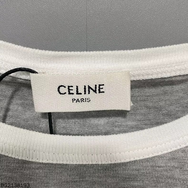 Celine Celine Paris Logo Short Sleeve T-shirt Size M / US 6-8 / IT 42-44 - 4 Thumbnail
