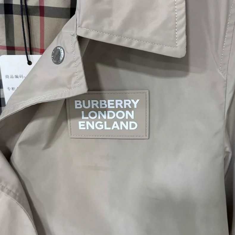 Burberry Burberry Check Lined Logo Coat Size L / US 10 / IT 46 - 6 Thumbnail
