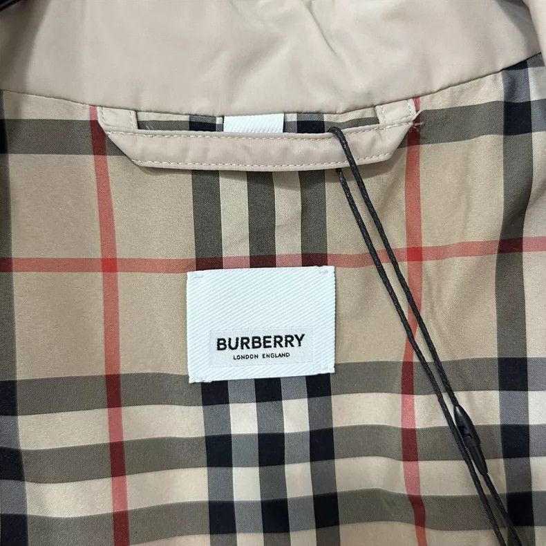Burberry Burberry Check Lined Logo Coat Size L / US 10 / IT 46 - 7 Thumbnail