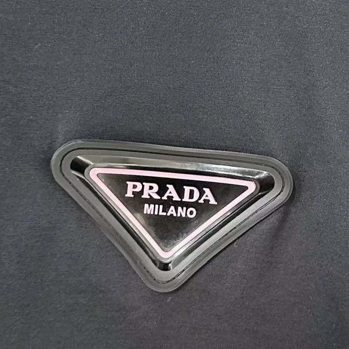 Prada PRADA Black Triangle Logo Short Sleeve T-shirt Size XS / US 0-2 / IT 36-38 - 6 Thumbnail