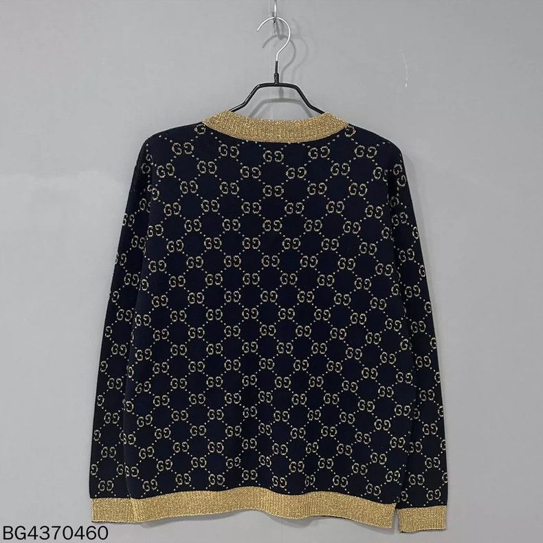 Gucci Gucci Gold Double G Print Cardigan Size S / US 4 / IT 40 - 3 Thumbnail