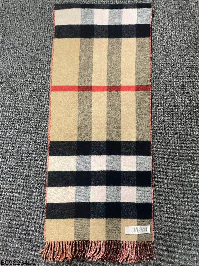 Burberry Burberry Double-sided Cashmere Scarf Size ONE SIZE - 4 Thumbnail