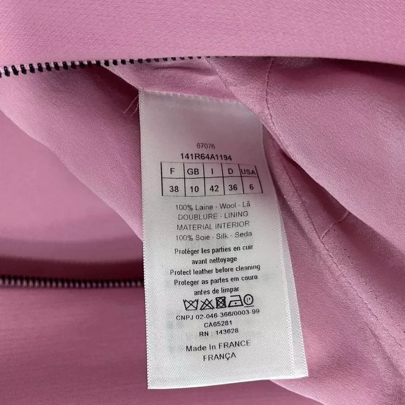 Dior Dior Pink Short Sleeve Long Dress Size M / US 6-8 / IT 42-44 - 4 Thumbnail