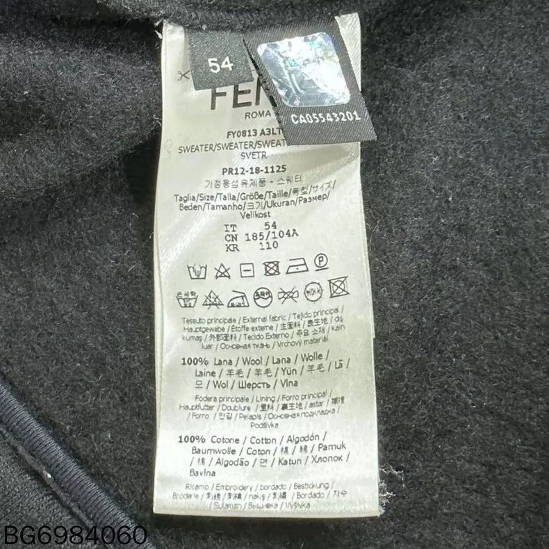 Fendi FENDI Devil Eye Zip Hoodie Jacket Size XXL / US 16-18 / IT 52-54 - 4 Thumbnail