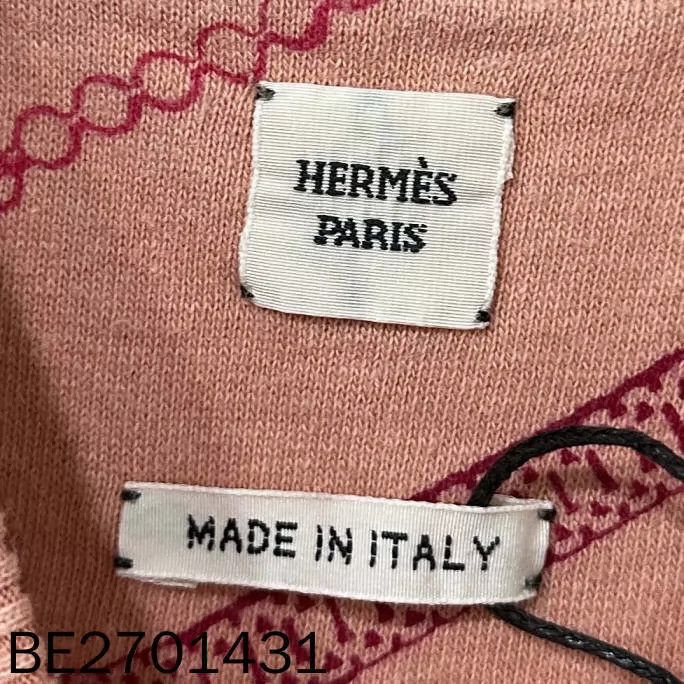 Hermes HERMES Printed Ribbed Crewneck Long-Sleeve Sweater Size M / US 6-8 / IT 42-44 - 4 Thumbnail
