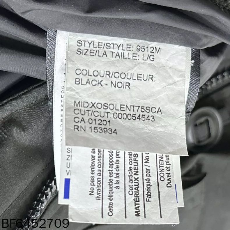 Canada Goose Black Reflective Expedition Down Jacket Size L / US 10 / IT 46 - 5 Thumbnail