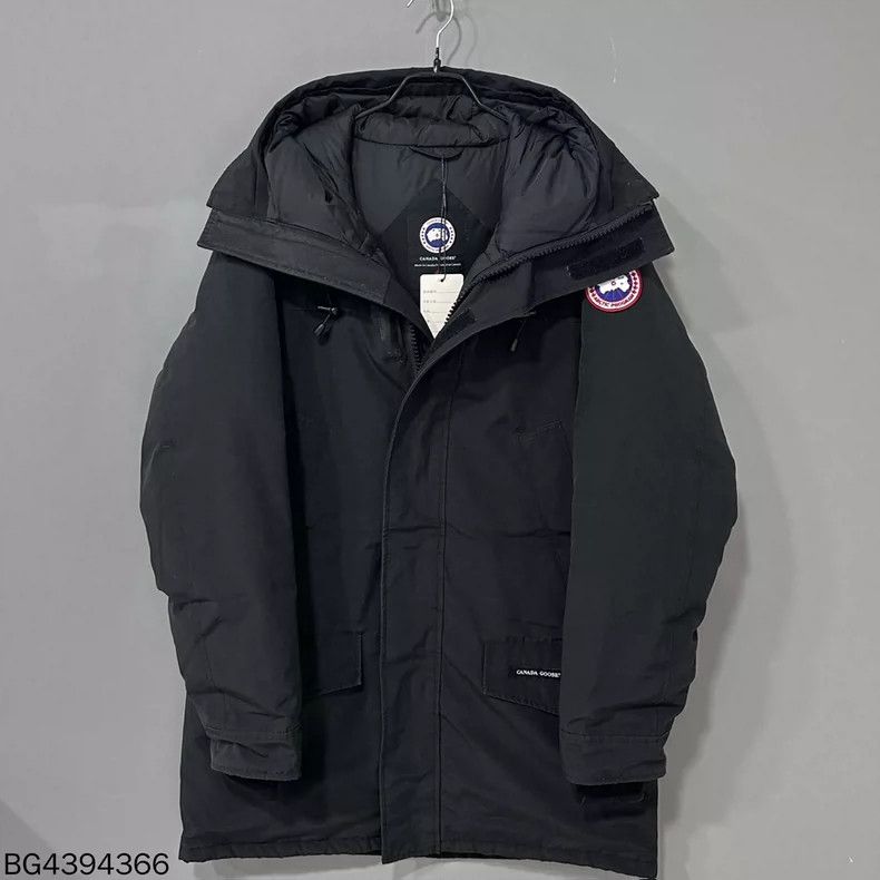 Canada Goose Canada Goose Black Mid-Length Parka Jacket Size L / US 10 / IT 46 - 2 Thumbnail