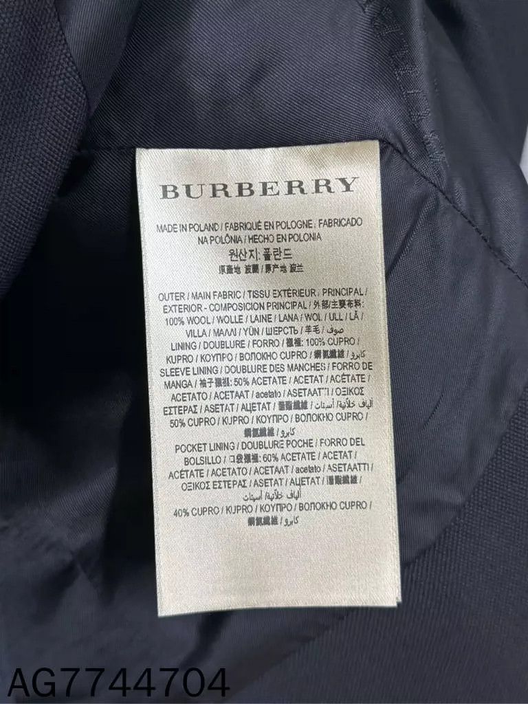 Burberry Burberry Classic Black Blazer Size M / US 6-8 / IT 42-44 - 5 Thumbnail