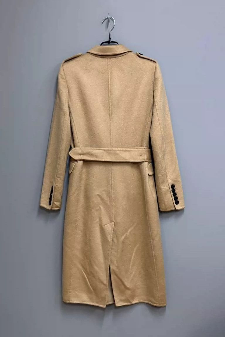 Burberry Burberry Camel Wool Cashmere Coat Size S / US 4 / IT 40 - 4 Thumbnail