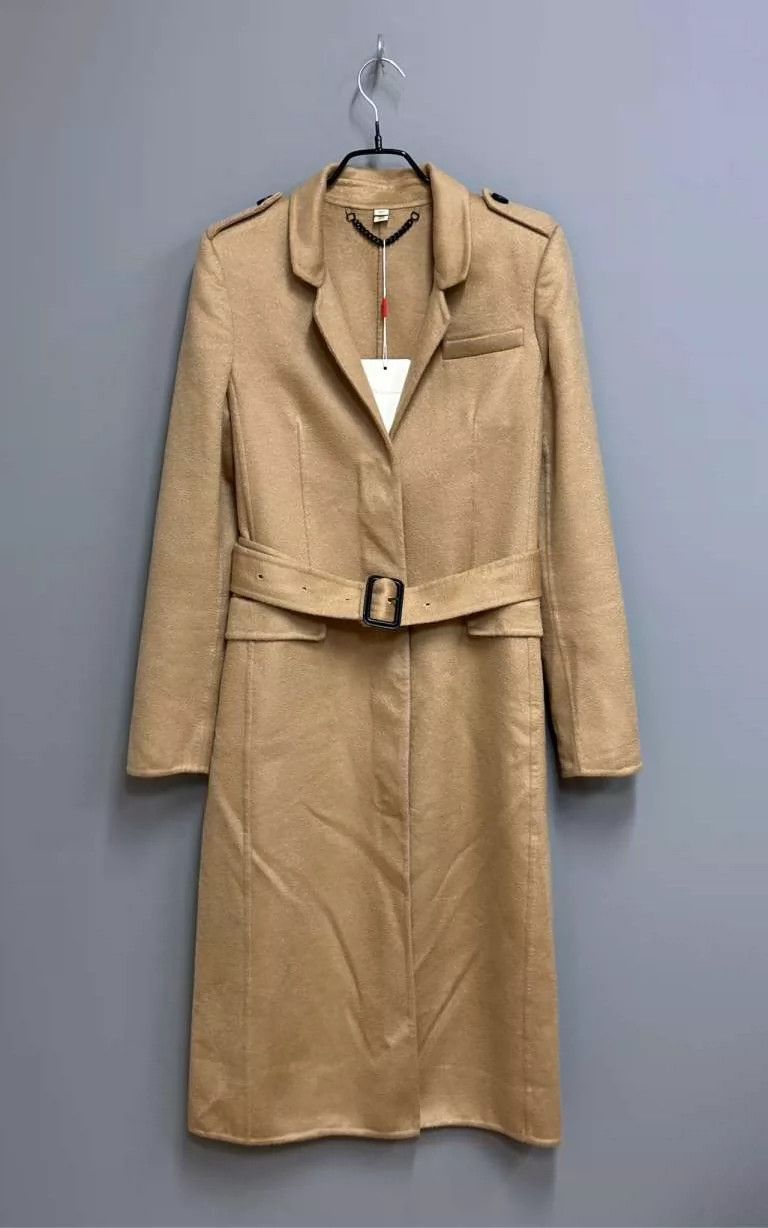 Burberry Burberry Camel Wool Cashmere Coat Size S / US 4 / IT 40 - 3 Thumbnail