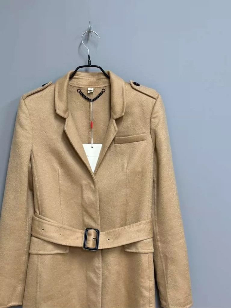 Burberry Burberry Camel Wool Cashmere Coat Size S / US 4 / IT 40 - 2 Thumbnail