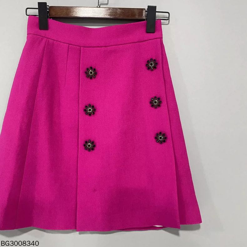 Dolce & Gabbana Dolce & Gabbana Purple Mini Skirt Size 38" / US 16 / IT 52 - 2 Thumbnail