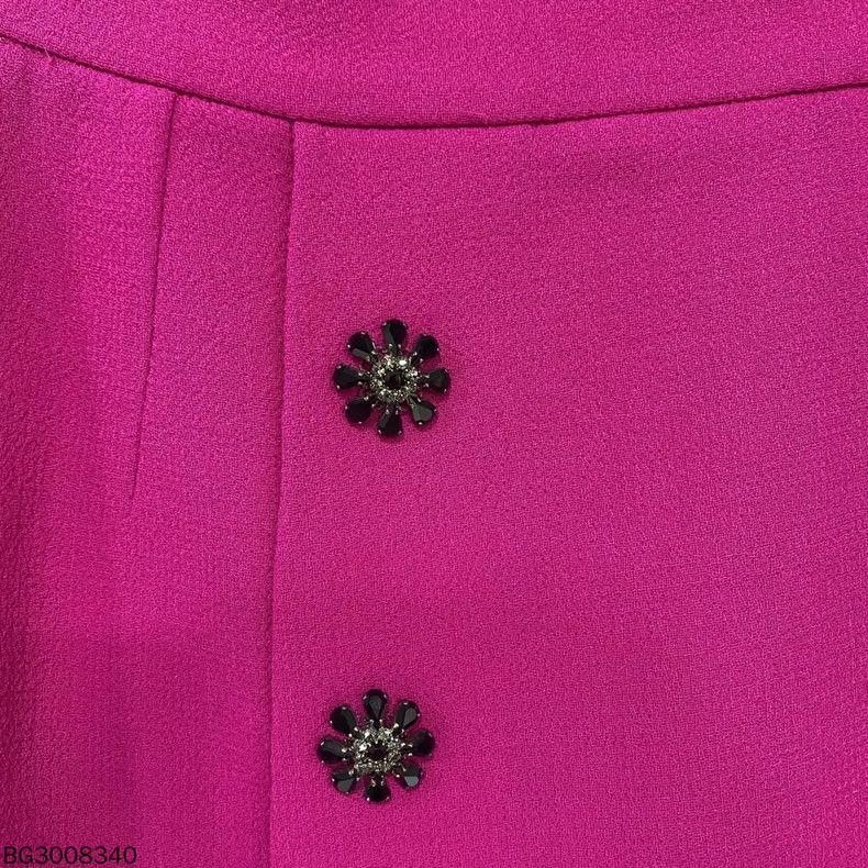 Dolce & Gabbana Dolce & Gabbana Purple Mini Skirt Size 38" / US 16 / IT 52 - 4 Thumbnail