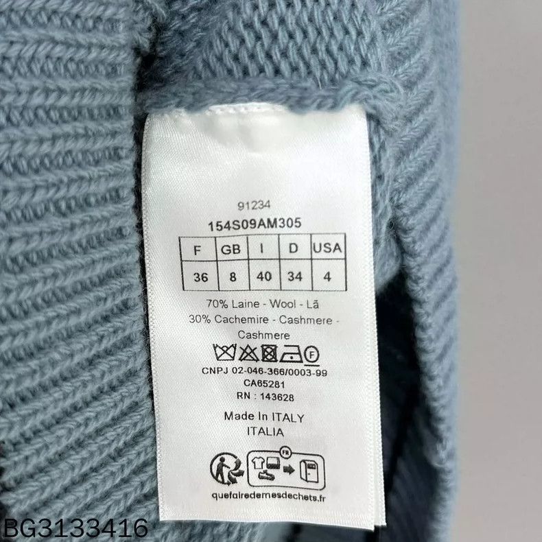 Dior Dior Lucky Star Logo Knit Short Sleeve Size S / US 4 / IT 40 - 6 Thumbnail