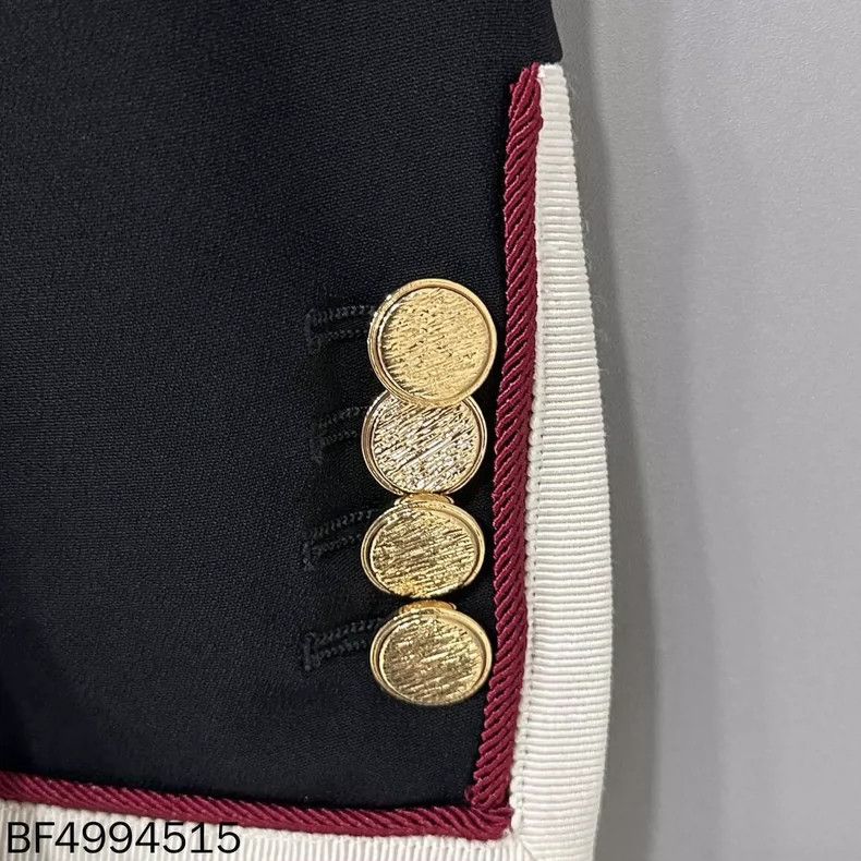 Gucci GUCCI Silk Pattern College Style Blazer Size M / US 6-8 / IT 42-44 - 4 Thumbnail