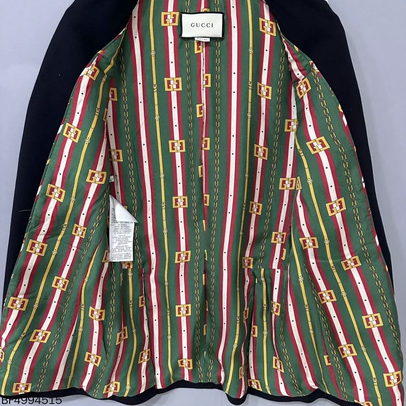 Gucci GUCCI Silk Pattern College Style Blazer Size M / US 6-8 / IT 42-44 - 7 Thumbnail