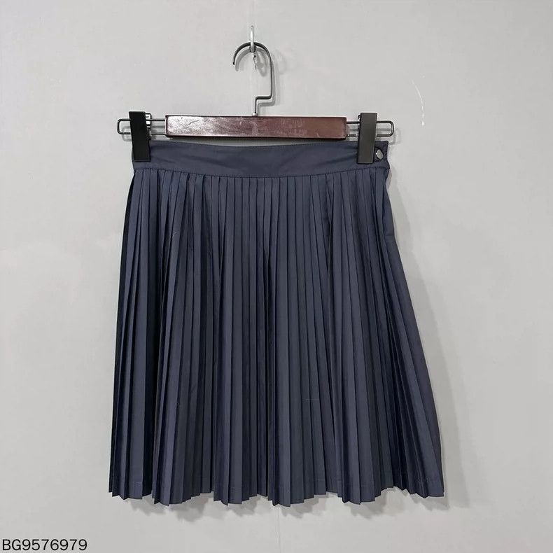 Dior Dior Black Pleated Mini Skirt Size 36" / US 14 / IT 50 - 2 Thumbnail