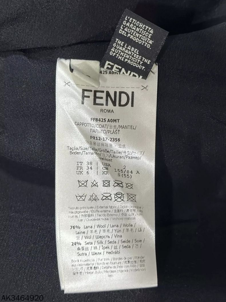 Fendi FENDI Mink Cuff Long Coat Size M / US 6-8 / IT 42-44 - 5 Thumbnail