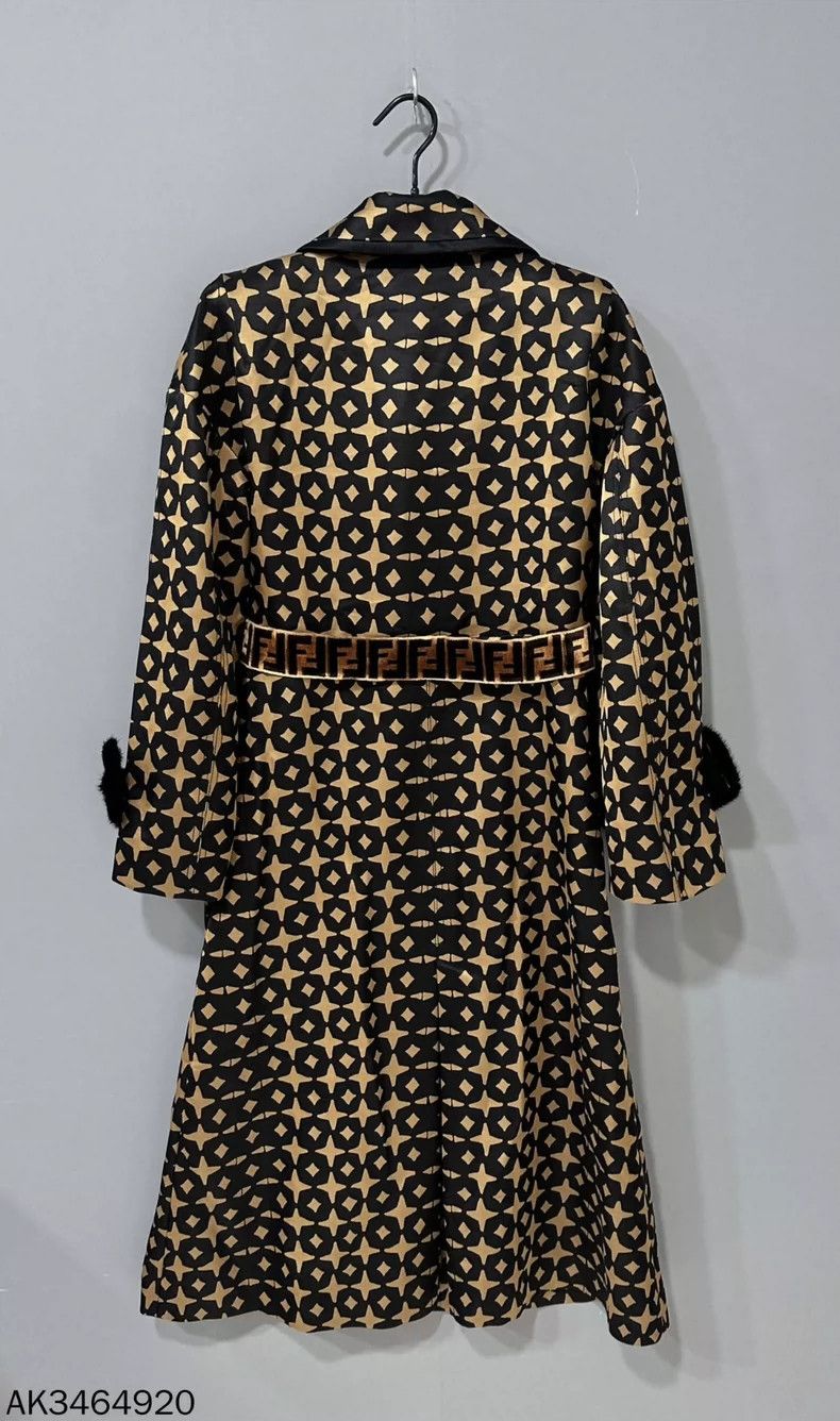 Fendi FENDI Mink Cuff Long Coat Size M / US 6-8 / IT 42-44 - 3 Thumbnail