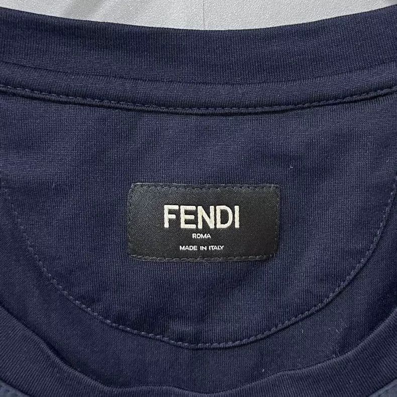 Fendi Fendi Monster Eye Patchwork Short Sleeve Tee Size L / US 10 / IT 46 - 5 Thumbnail
