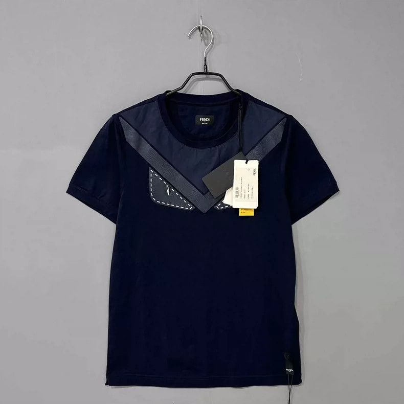 Fendi Fendi Monster Eye Patchwork Short Sleeve Tee Size L / US 10 / IT 46 - 2 Thumbnail