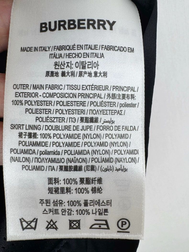 Burberry Burberry New A-line Mini Skirt Size 24" / US 00 / IT 34 - 3 Thumbnail