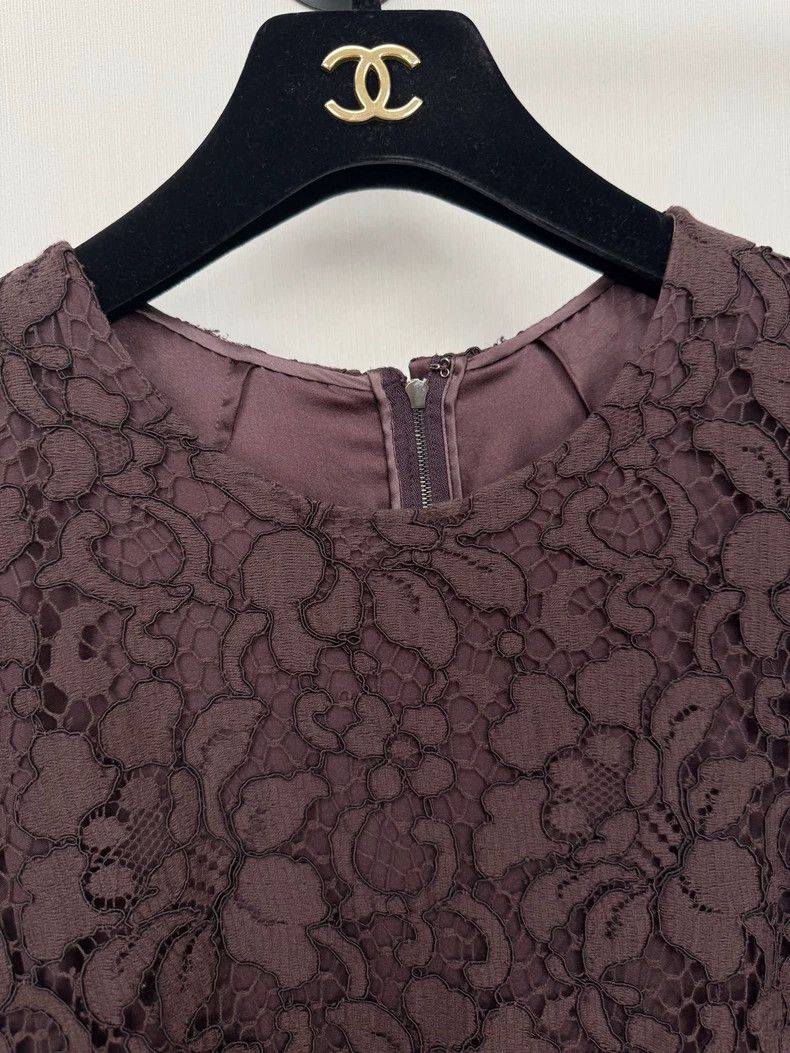 Dolce & Gabbana Dolce&Gabbana New Lace Dress Size L / US 10 / IT 46 - 2 Thumbnail