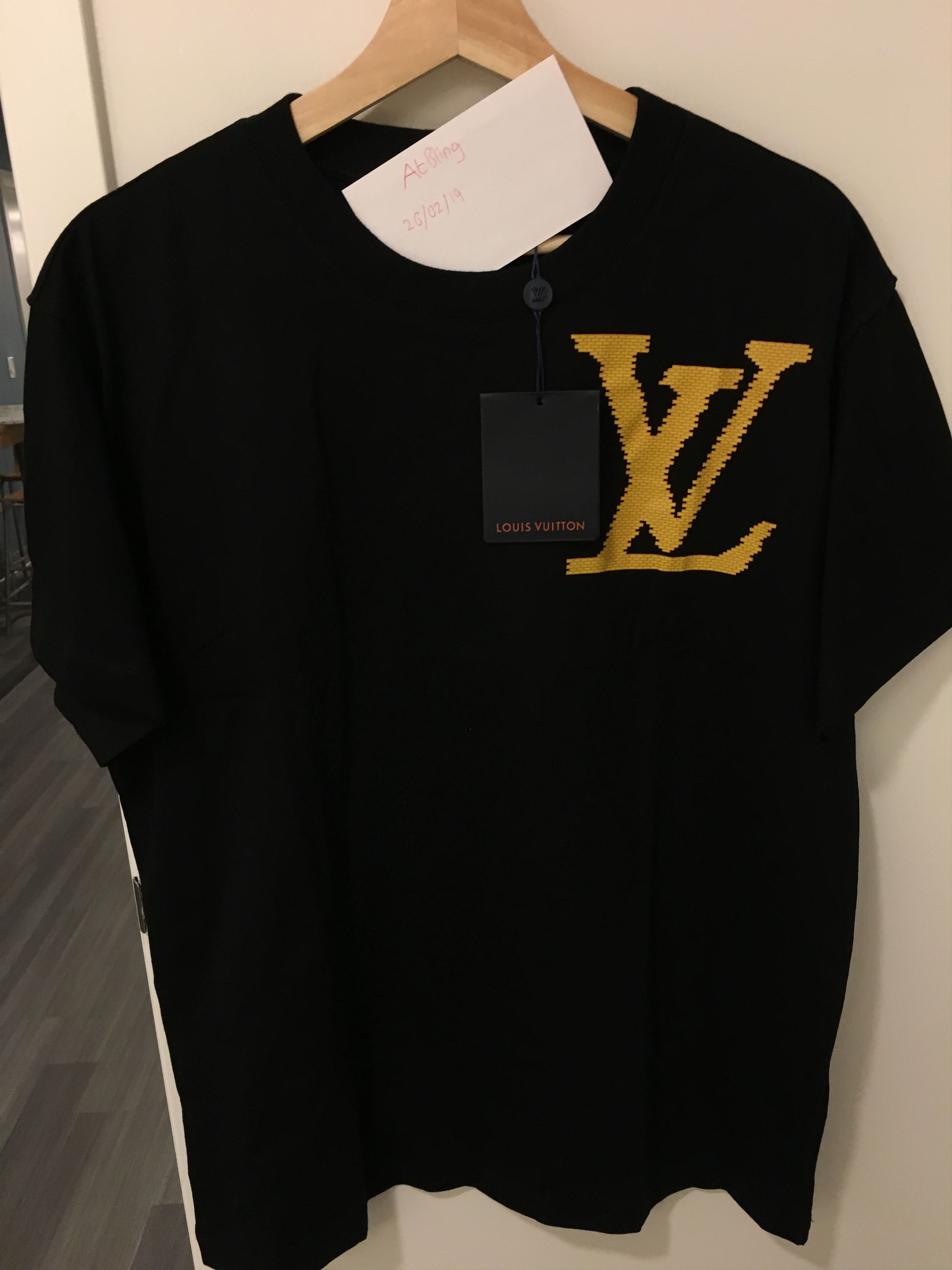 Louis Vuitton LV Brick Print T-Shirt | Grailed