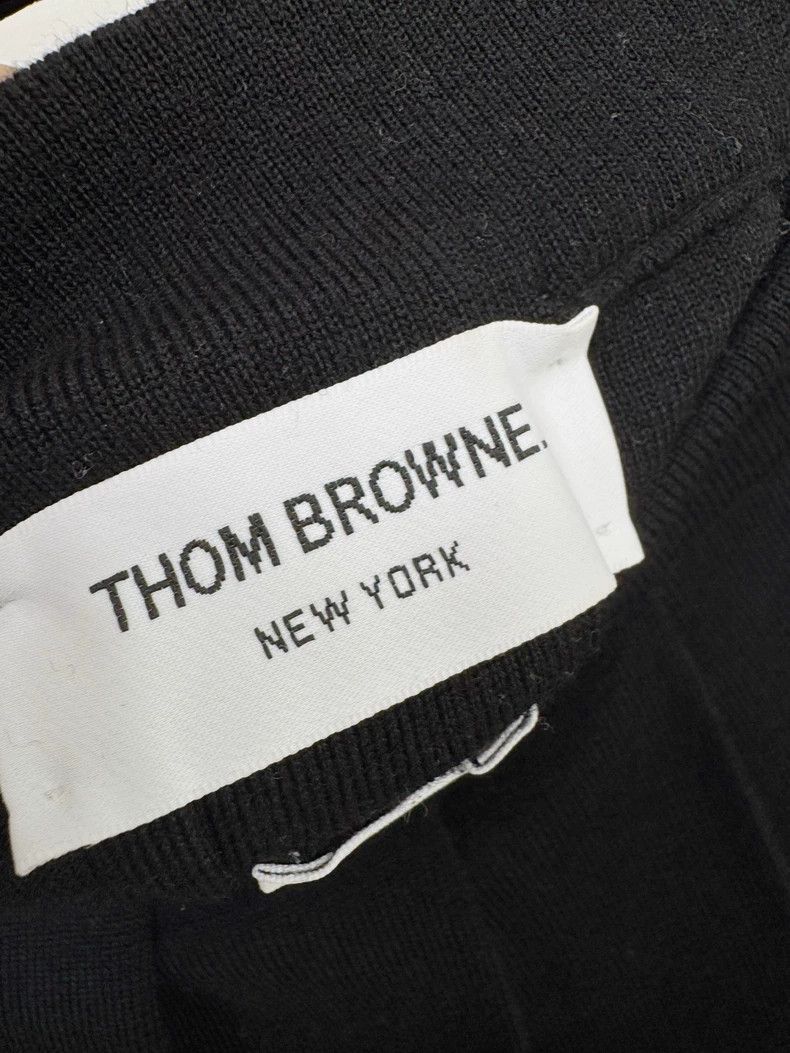 Thom Browne Thom Browne Wool Knit Mini Skirt Size 38" / US 16 / IT 52 - 3 Thumbnail