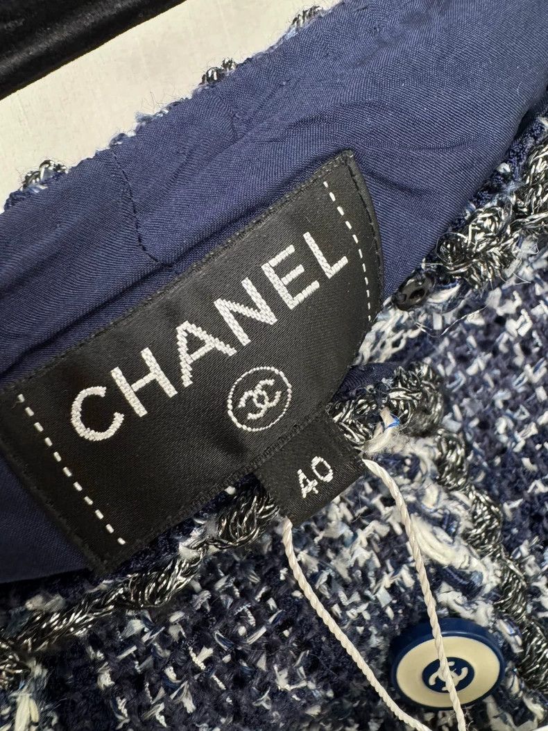 Chanel Chanel Tweed Woven Skirt Size 32" / US 10 / IT 46 - 3 Thumbnail