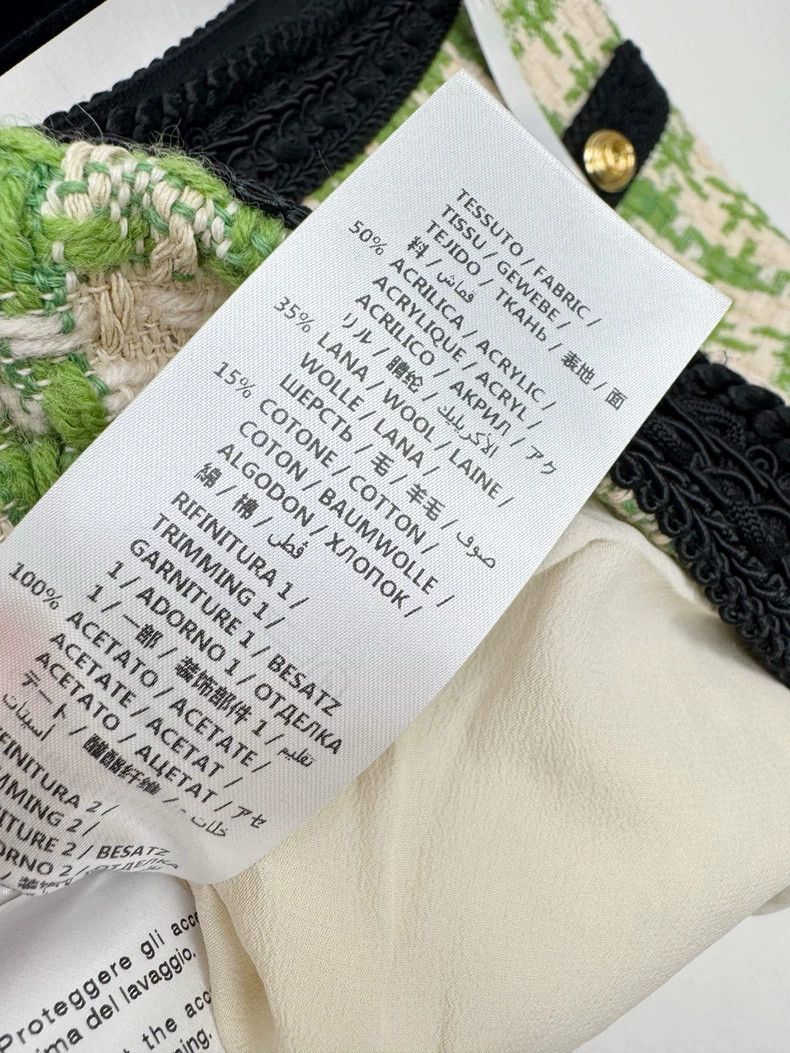 Gucci Gucci Woven Plaid Mini Skirt Size 36" / US 14 / IT 50 - 6 Thumbnail