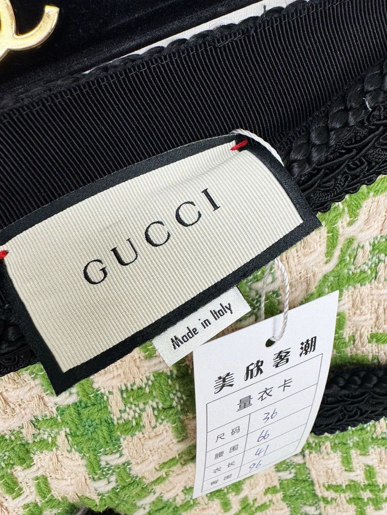 Gucci Gucci Woven Plaid Mini Skirt Size 36" / US 14 / IT 50 - 3 Thumbnail