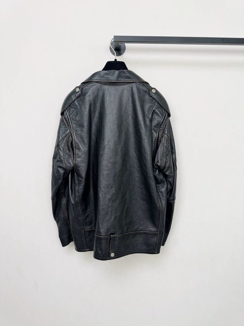 Saint Laurent Paris Saint Laurent Leather Jacket Size S / US 4 / IT 40 - 5 Thumbnail