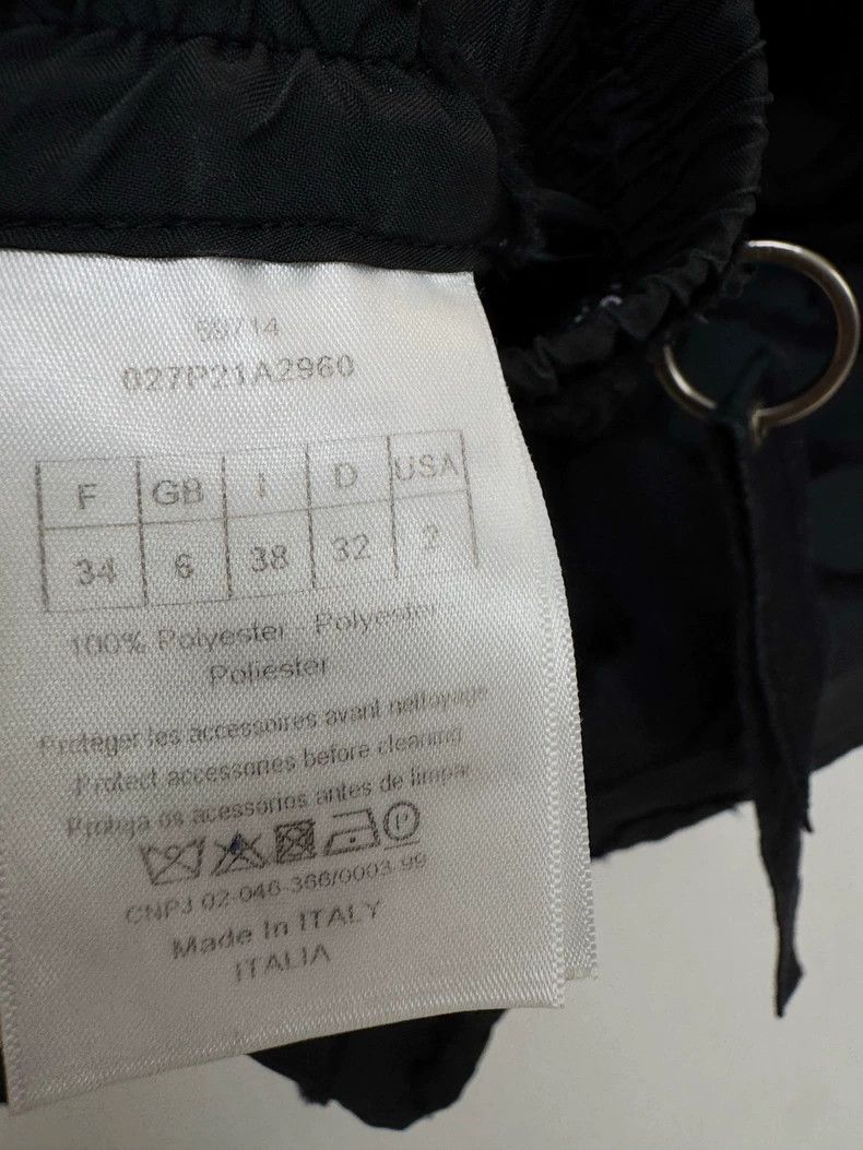 Dior Dior Black Elastic Waist Shorts Size 34" / US 12 / IT 48 - 4 Thumbnail