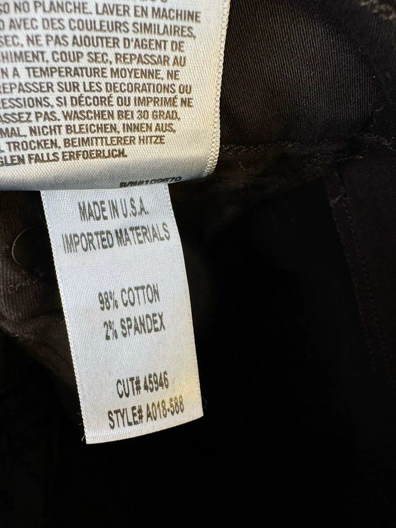 Vintage Agolde Black Leather Pants Size 25 Size 25" / US 0 / IT 36 - 3 Thumbnail
