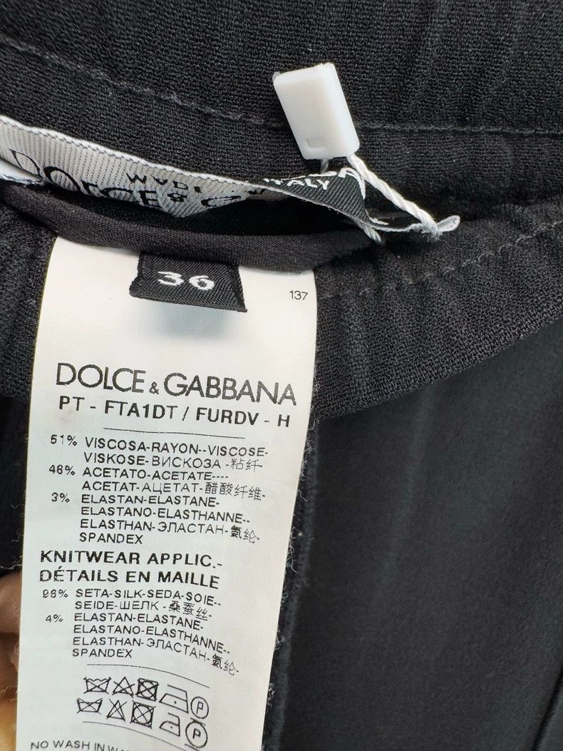 Dolce & Gabbana Dolce&Gabbana Women's Track Pants Size 36" / US 14 / IT 50 - 3 Thumbnail