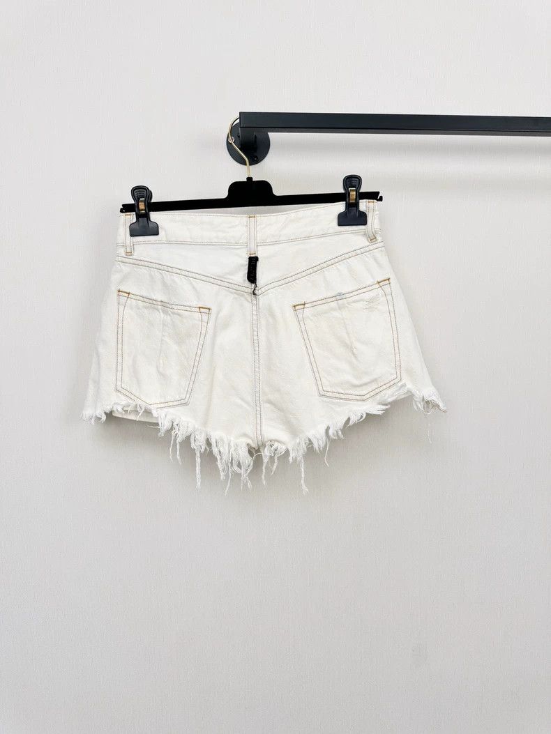 Gallery Dept. Unravel Project Denim Shorts Size 26" / US 2 / IT 38 - 5 Thumbnail