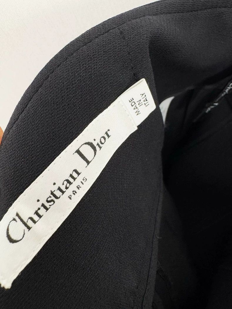 Dior Dior High-Waist Slim Fit Ankle Pants Size 38" / US 16 / IT 52 - 2 Thumbnail